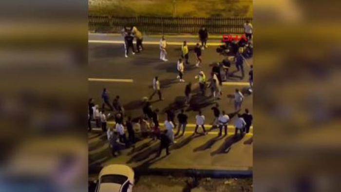 Mardin'de motosikletin çarptığı yaya öldü; kaza sonrası kamerada