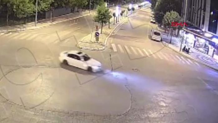 Otomobiliyle drift yapan sürücüye ceza