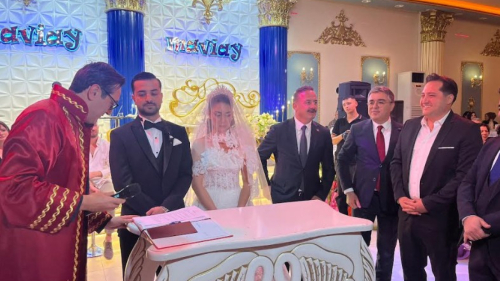 Anahtar Parti Genel Başkanı Ağıralioğlu nikah şahidi oldu