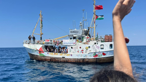 Gazze'ye yardım için yola çıkan Handala gemisiyle yeniden iletişim sağlandı