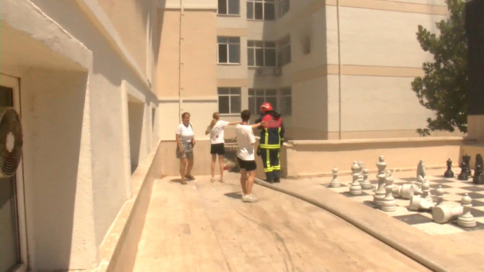 Nişantaşı'nda okulda yangın; 15 öğrenci tahliye edildi