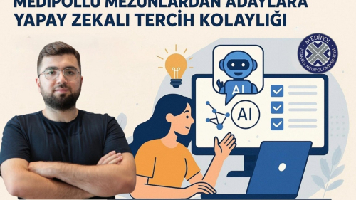 Medipol mezunlarından üniversite adaylarına yapay zeka destekli tercih asistanı