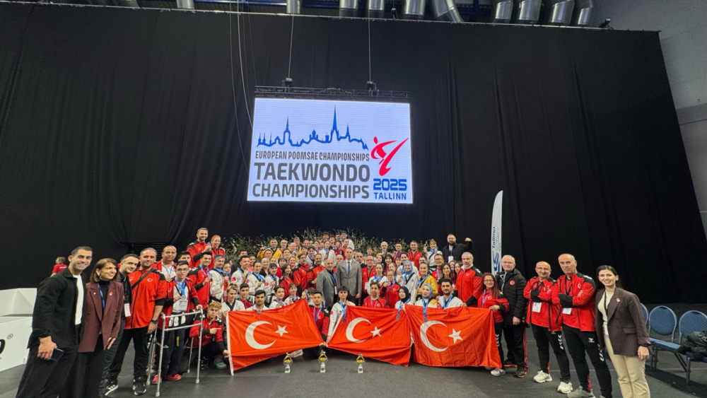 Türkiye Taekwondo'da erkeklerde Avrupa şampiyonu, kadınlarda ve genel sıralamada 2’nci oldu