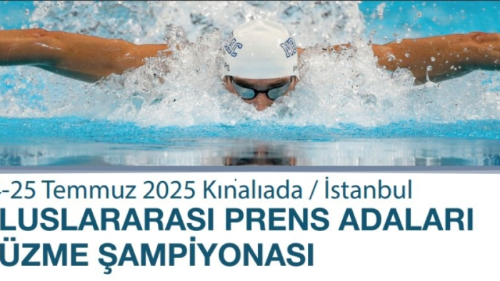 Uluslararası Prens Adaları Yüzme Şampiyonası Kınalıada Su Sporları Kulübü'nde başlıyor